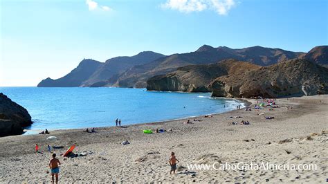 Playa de Mónsul Cabo de Gata Parque Natural en Almería