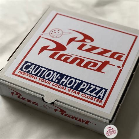 Make Your Own Pizza Planet Pizza Boxes The Little Bargain Hunter