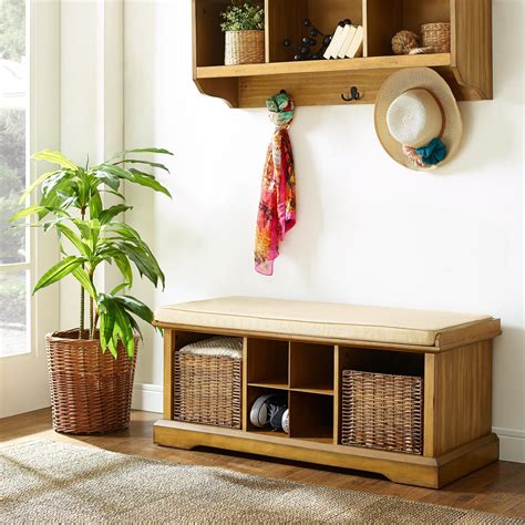 Entryway Bench And Shelf