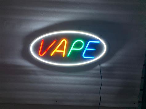 Neon Led Sign Vape Sign Hub