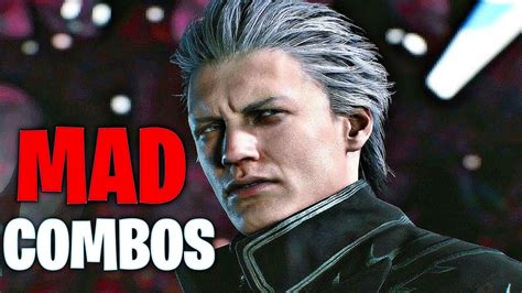 Devil May Cry Special Edition Vergil Combos Mad Youtube