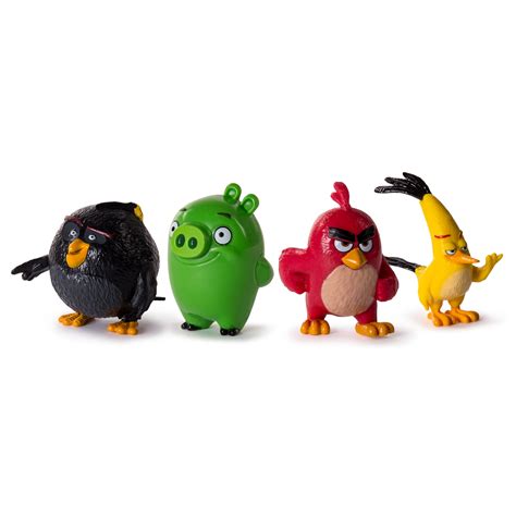 Angry Birds Collectible Figures 4 Pack Walmart Com