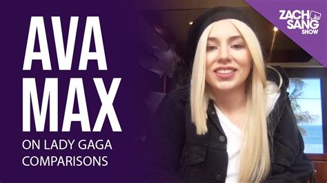 Ava Max On Being Compared To Lady Gaga Youtube