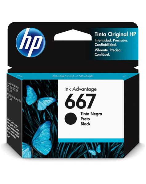 Hp 667 Black Original Ink Cartridge Wizz Computers Ltd