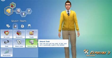 Natural Cook Trait The Sims 4 Catalog Sims 4 Sims Sims 4 Traits