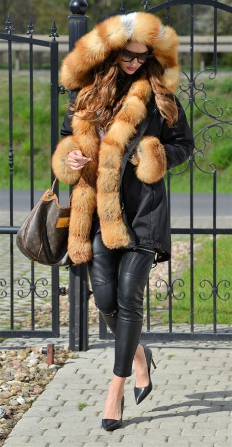 furs girls in furs fashion outfit luxury girls in furs check it out follow me on