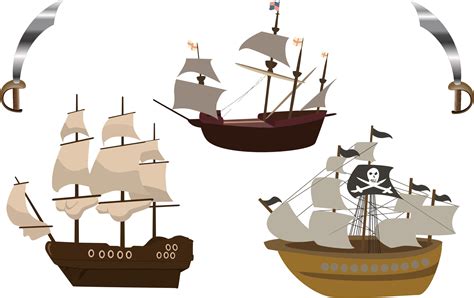 Pirates clipart boat, Pirates boat Transparent FREE for ...