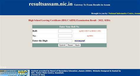 Assam Seba Board Result Seba Class Hslc Matric Results Declared