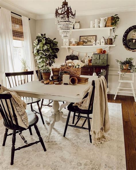 40 Stylish Farmhouse Style Ideas For Dining Room Country Dining