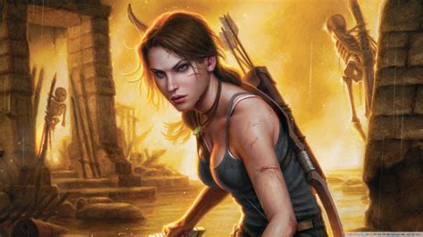 Tomb Raider Lara Croft 20 Sexy Wallpapers Collection Abbasid