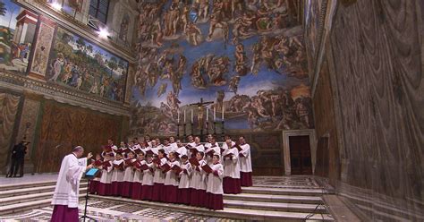 The Sounds Of The Sistine Chapel Choir Cbs News