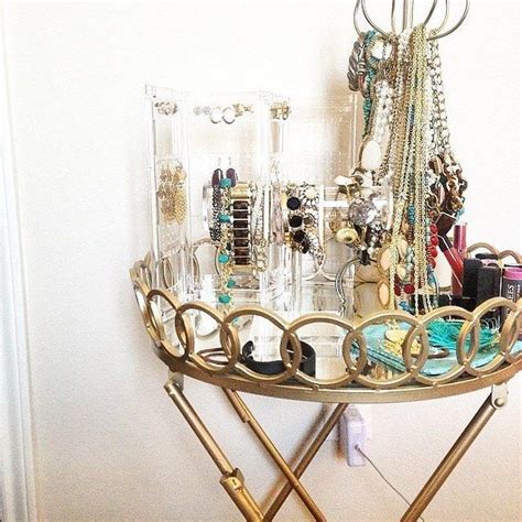 Turn One Into A Jewelry Display Home Goods Decor Bar Cart Gold Bar