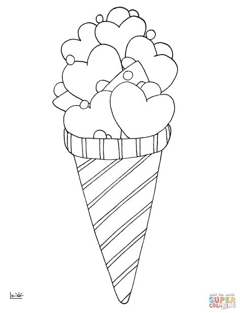 Printable Ice Cream Cone Coloring Pages Read Iesanfelipe Edu Pe
