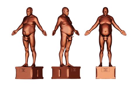 Someone Made A Statue Of A Naked Bill Cosby With A Crying Fat Albert As