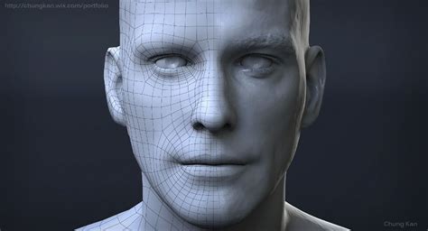 Human Face Topology For Production Face Topology Photoshop Face