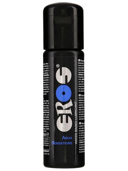 Buy Eros Aqua Sensations Waterbased Lubricant Ml Erotique Adult Centre