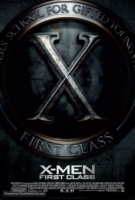 X Men First Class 2011 Movie Poster
