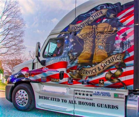 Patriotism Trucks Big Trucks Truck Driver