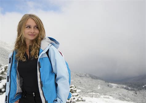 fotos gratis naturaleza para caminar persona montaña nieve frío gente mujer