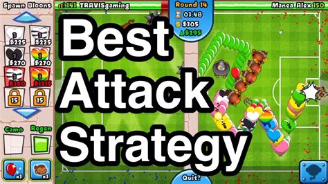 You get to test your ability to strategize and see if it's good enough to hold off waves of enemies and protect your base. Bloons TD Battles || Best Attack Strategy The Double Rush ...