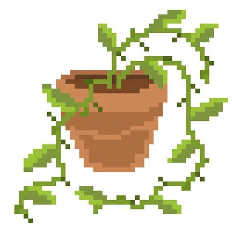 Plant Pixel Art Sticker For Ios And Android Giphy