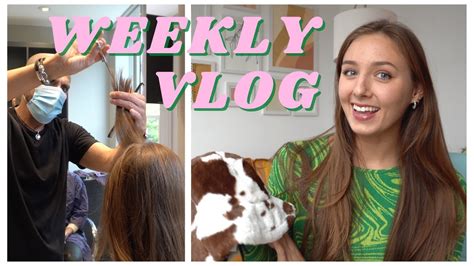 WEEKLY VLOG Halloween Get Ready With Me Haircut Chatty Vlog YouTube