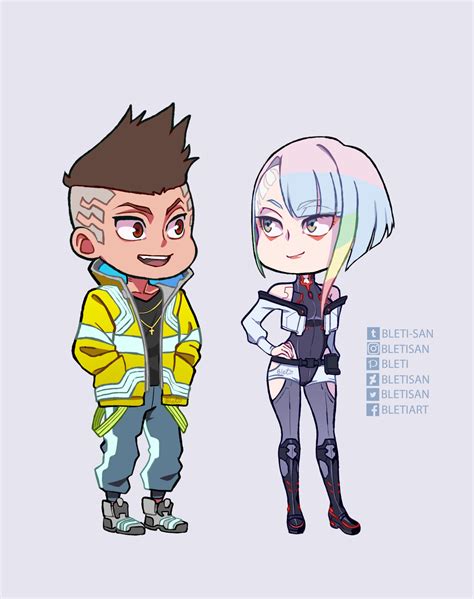 David And Lucy Fanart By Bletisan Redgerunners