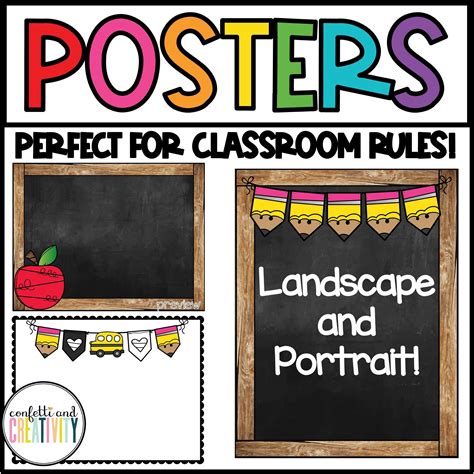 Bright Vintage Vibes Editable Posters In 2021 Classroom Decor Rainbow Theme Classroom