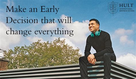 Your Early Decision Could Change Everything