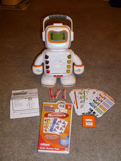 Alphie Robot With Booster Pack Free Batteries Preschool Learning