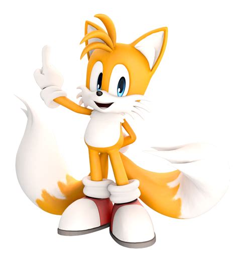 Miles Tails Prower Adventure Pose 2 Upgraded By Finnakira On