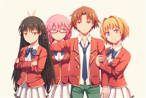download airi sakura kikyō kushida suzune horikita kiyotaka ayanokōji anime classroom of the