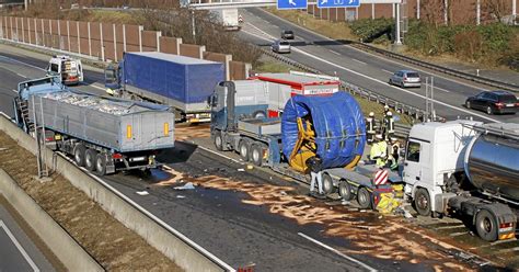 Lkw Unfälle Unfallschwerpunkt Kölner Autobahnring Eurotransport