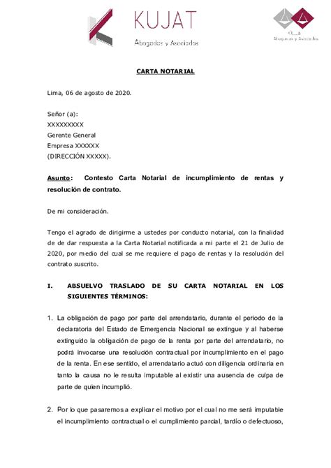 Carta De Desalojo En Espanol