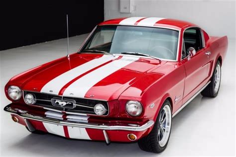 1965 Ford Mustang Fastback Ac Shelby Stripes Automatic