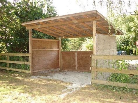 Inexpensive mini horse shelters/barns