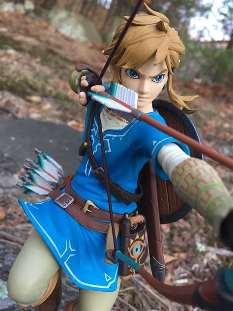 First Figures The Legend Of Zelda Breath Of The Wild Link Pvc Statue