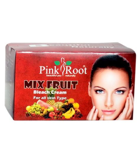 Pink Root Mix Fruit Bleach Gm With Cold Cream Milk Honey Gm Day