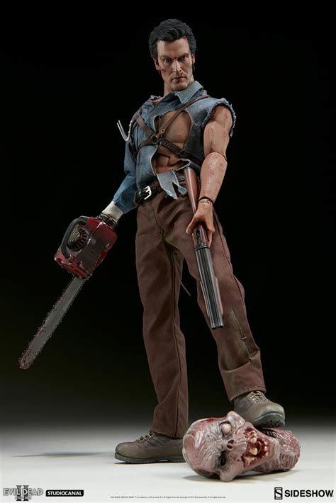 See more ideas about ash williams, ash evil dead, bruce campbell evil dead. Evil Dead II Ash Williams Sixth Scale Figure by Sideshow ...