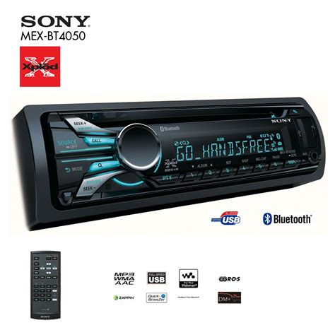 Sony Bt4050 Bluetooth Car Stereo Big Ed