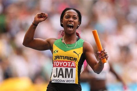 World Athlete Of The Year Shelly Ann Fraser Pryce Leads Three Woman