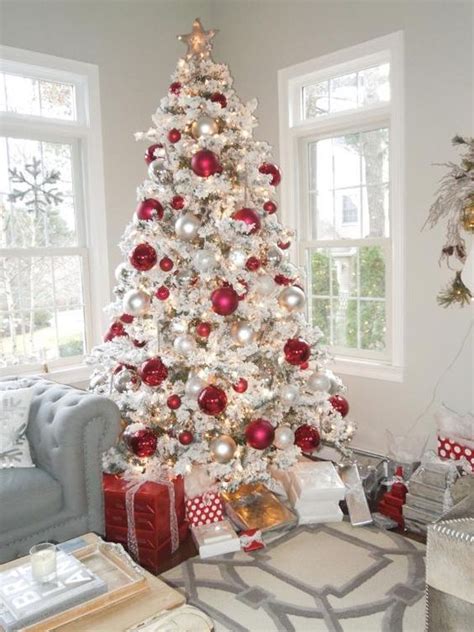 100 Warm And Festive Red And White Christmas Decor Ideas White