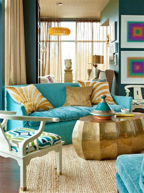 10 Rooms That Made Great Use Of Teal Paint Living Room Turquoise