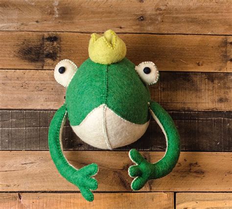 Maybe you would like to learn more about one of these? Frog Felt Wall Décor | Linen Perch