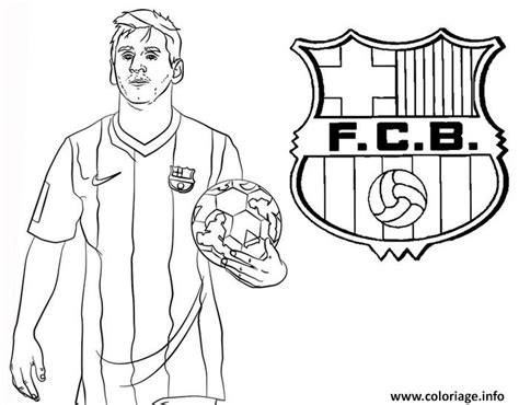 Coloriage Uefa Champions League 2020 Lionel Messi Fc Barcelona Dessin