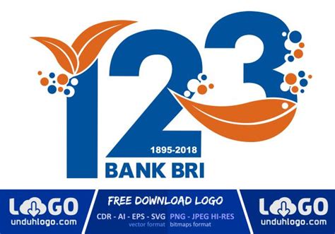 Logo Hut Bank Bri 123 Download Vector Cdr Ai Png