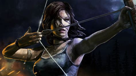 Tomb Raider Lara Croft Game Hd Wallpaper 02 Preview