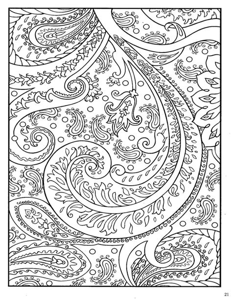 Paisley Mandala Coloring Pages At Free Printable