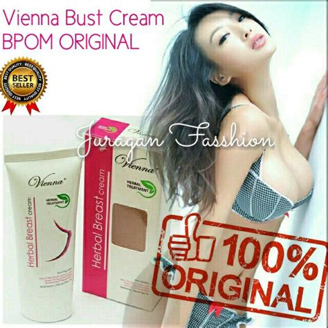jual vienna breast cream pembesar dan pengencang payudara asli bpom murah shopee indonesia