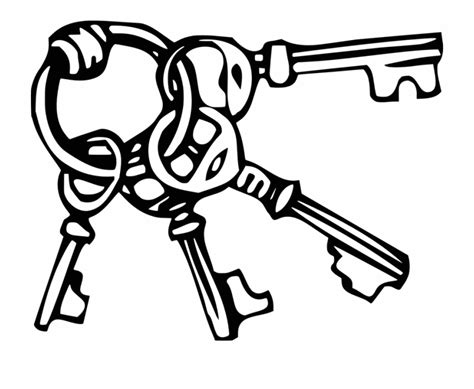 Free Key Black And White Clipart Download Free Key Black And White